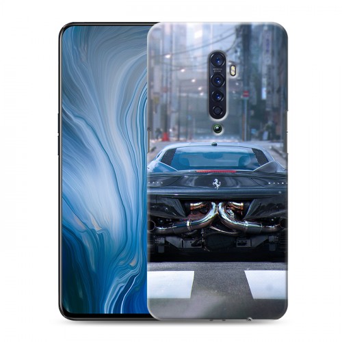 Дизайнерский пластиковый чехол для OPPO Reno2 Z Ferrari