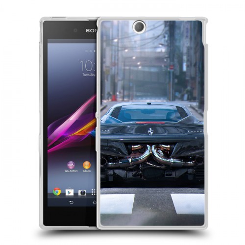 Дизайнерский пластиковый чехол для Sony Xperia Z Ultra  Ferrari