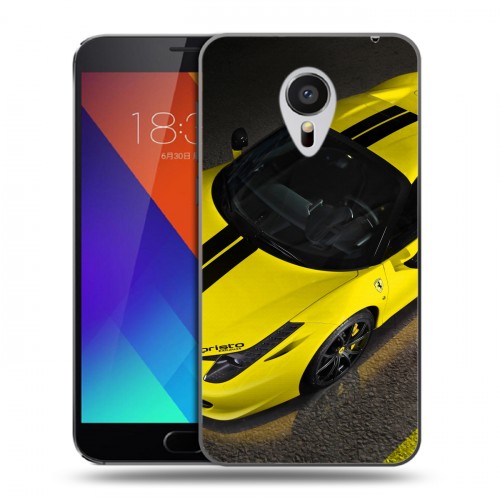 Дизайнерский пластиковый чехол для Meizu MX5 Ferrari