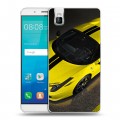 Дизайнерский пластиковый чехол для Huawei ShotX Ferrari