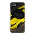 Дизайнерский силиконовый чехол для Iphone 7 Ferrari