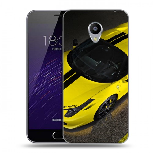 Дизайнерский силиконовый чехол для Meizu M3s Mini Ferrari