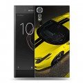 Дизайнерский пластиковый чехол для Sony Xperia XZs Ferrari