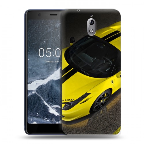 Дизайнерский силиконовый чехол для Nokia 3.1 Ferrari