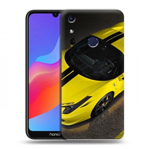 Дизайнерский пластиковый чехол для Huawei Honor 8A Ferrari