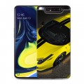 Дизайнерский пластиковый чехол для Samsung Galaxy A80 Ferrari