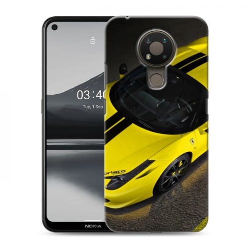 Дизайнерский силиконовый чехол для Nokia 3.4 Ferrari