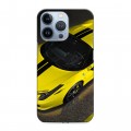 Дизайнерский силиконовый чехол для Iphone 13 Pro Ferrari