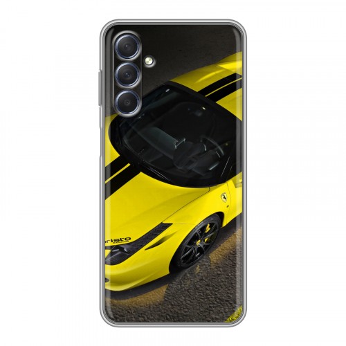 Дизайнерский силиконовый чехол для Samsung Galaxy M54 Ferrari