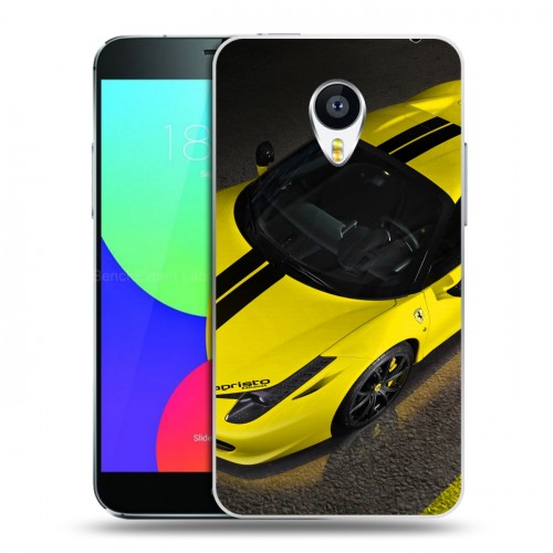 Дизайнерский пластиковый чехол для Meizu MX4 Ferrari