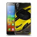 Дизайнерский пластиковый чехол для Lenovo A6000 Ferrari