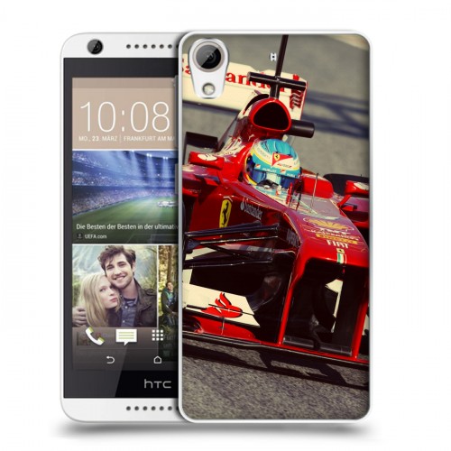 Дизайнерский силиконовый чехол для HTC Desire 626 Ferrari