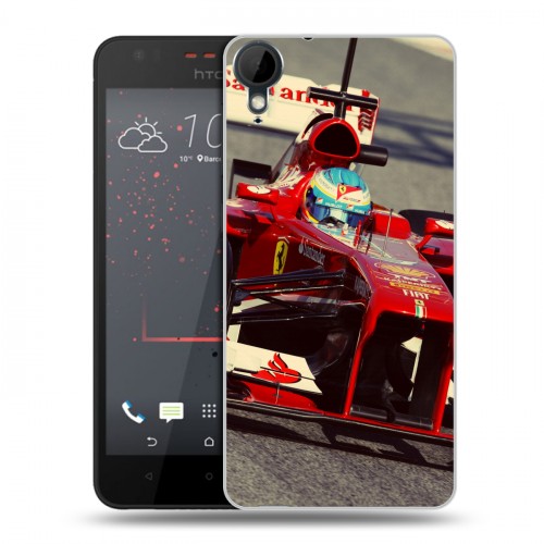 Дизайнерский пластиковый чехол для HTC Desire 825 Ferrari