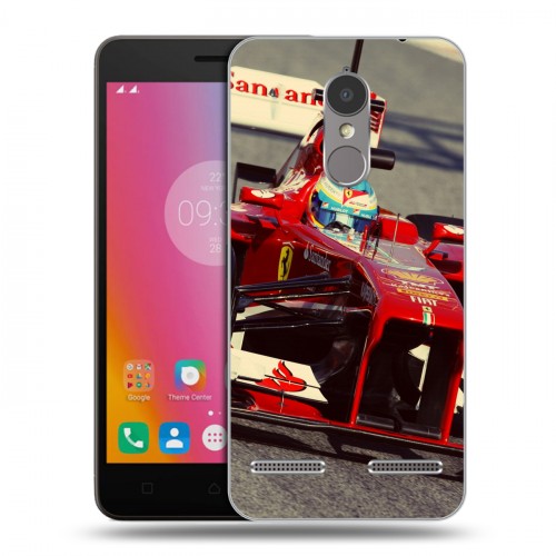 Дизайнерский силиконовый чехол для Lenovo K6 Ferrari