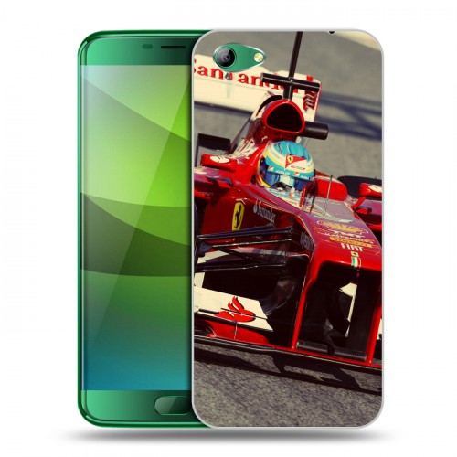 Дизайнерский силиконовый чехол для Elephone S7 Ferrari