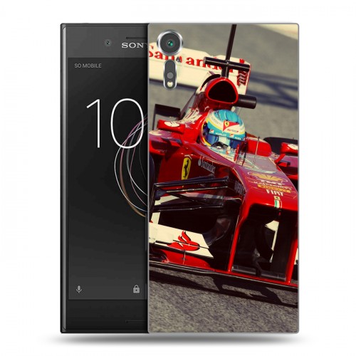 Дизайнерский пластиковый чехол для Sony Xperia XZs Ferrari