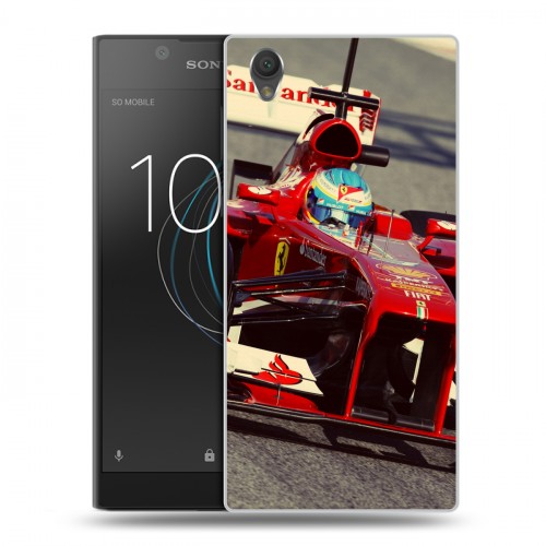 Дизайнерский пластиковый чехол для Sony Xperia L1 Ferrari