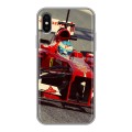 Дизайнерский силиконовый чехол для Iphone x10 Ferrari