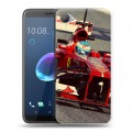 Дизайнерский пластиковый чехол для HTC Desire 12 Ferrari