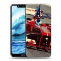 Дизайнерский силиконовый чехол для Nokia 5.1 Plus Ferrari