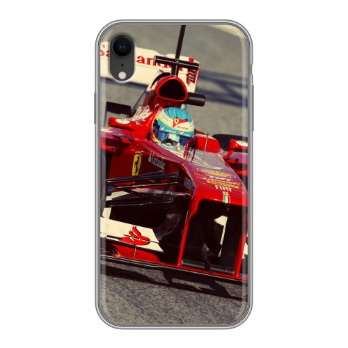 Дизайнерский пластиковый чехол для Iphone Xr Ferrari