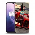 Дизайнерский пластиковый чехол для OnePlus 7 Ferrari