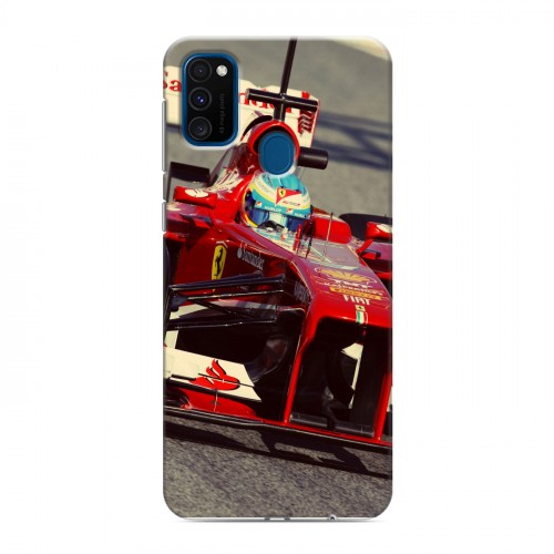 Дизайнерский силиконовый чехол для Samsung Galaxy M30s Ferrari