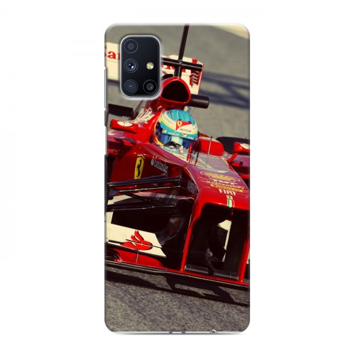 Дизайнерский пластиковый чехол для Samsung Galaxy M51 Ferrari