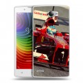 Дизайнерский пластиковый чехол для Lenovo S920 Ferrari