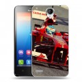 Дизайнерский пластиковый чехол для Lenovo S890 Ferrari