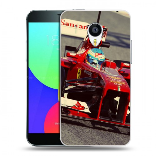 Дизайнерский пластиковый чехол для Meizu MX4 Ferrari