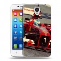 Дизайнерский пластиковый чехол для Lenovo S650 Ideaphone Ferrari