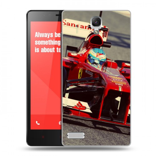 Дизайнерский силиконовый чехол для Xiaomi RedMi Note Ferrari