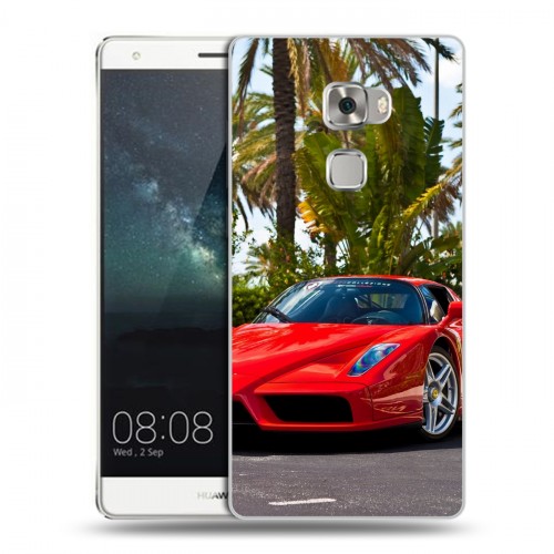 Дизайнерский пластиковый чехол для Huawei Mate S Ferrari