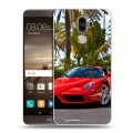 Дизайнерский пластиковый чехол для Huawei Mate 9 Ferrari