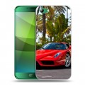 Дизайнерский силиконовый чехол для Elephone S7 Ferrari