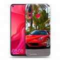 Дизайнерский пластиковый чехол для Huawei Nova 4 Ferrari