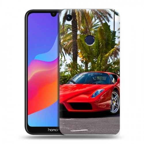 Дизайнерский пластиковый чехол для Huawei Honor 8A Ferrari