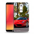 Дизайнерский пластиковый чехол для LG Optimus G2 Ferrari