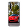 Дизайнерский силиконовый чехол для Realme 6 Ferrari