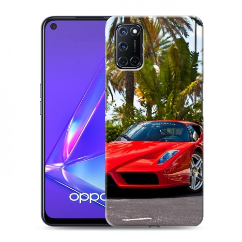 Дизайнерский пластиковый чехол для OPPO A52 Ferrari