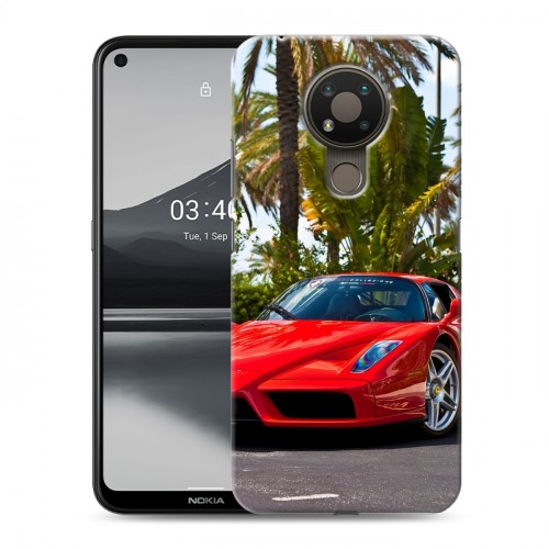 Дизайнерский силиконовый чехол для Nokia 3.4 Ferrari