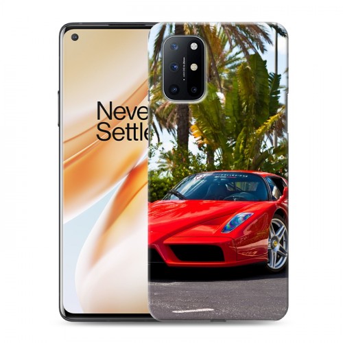 Дизайнерский пластиковый чехол для OnePlus 8T Ferrari