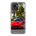 Дизайнерский силиконовый чехол для Realme C30 Ferrari