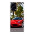 Дизайнерский силиконовый чехол для XIaomi Poco F5 Ferrari