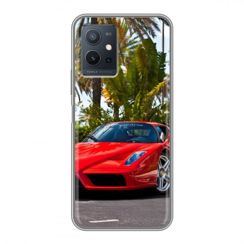 Дизайнерский силиконовый чехол для Vivo Y55 5G Ferrari