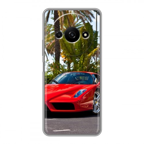 Дизайнерский силиконовый чехол для Xiaomi RedMi A3 Ferrari