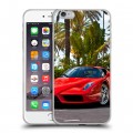 Дизайнерский силиконовый чехол для Iphone 6 Plus/6s Plus Ferrari