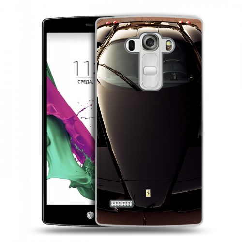 Дизайнерский пластиковый чехол для LG G4 S Ferrari