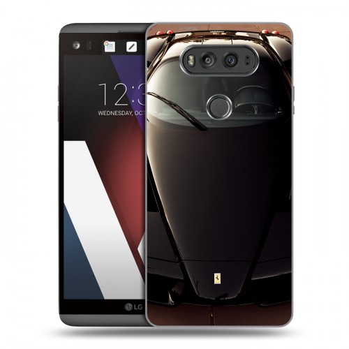 Дизайнерский пластиковый чехол для LG V20 Ferrari